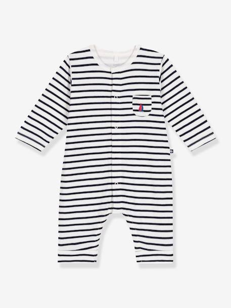 Bébé-Combinaison longue en tubique Petit Bateau