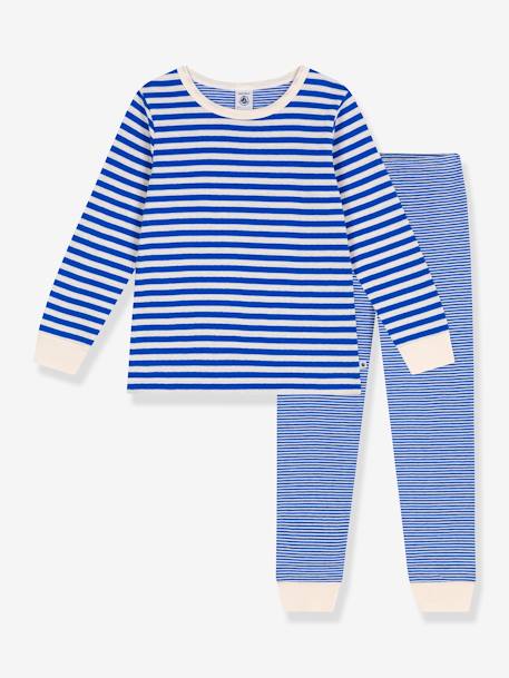 Pyjama enfant en tubique bleu - vertbaudet enfant 