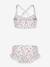 Maillot de bain 2 pièces fleuri fille blanc - vertbaudet enfant 