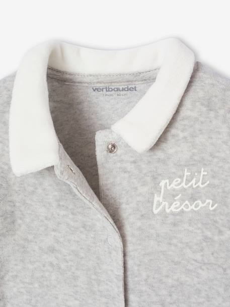 Kit naissance 6 Pièces gris chiné - vertbaudet enfant 