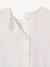 T-shirt met bloemen in reliëf baby grijsroze+vanille - vertbaudet enfant 