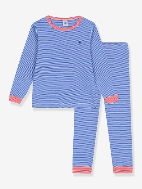 Garçon-Pyjama en coton rayé enfant