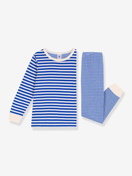 Pyjama enfant en tubique bleu - vertbaudet enfant 