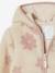 Veste fille sherpa motifs écru+mauve+vanille - vertbaudet enfant 