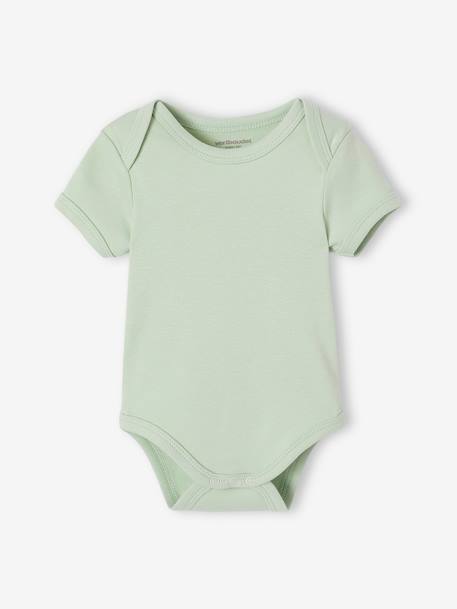 Set met 5 rompers korte mouwen ecru - vertbaudet enfant 