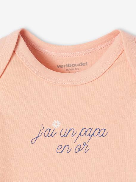 Set met 5 rompers korte mouwen ecru - vertbaudet enfant 