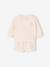 Sweat- en shortset voor baby's ecru - vertbaudet enfant 