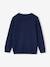 Gebreid vest met V-hals BASICS gemêleerd wit+marineblauw - vertbaudet enfant 