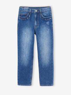 Jean fille droit MorphologiK tour de hanches Fin  - vertbaudet enfant