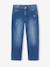 Jean fille droit MorphologiK tour de hanches Medium bleu foncé+stone - vertbaudet enfant 
