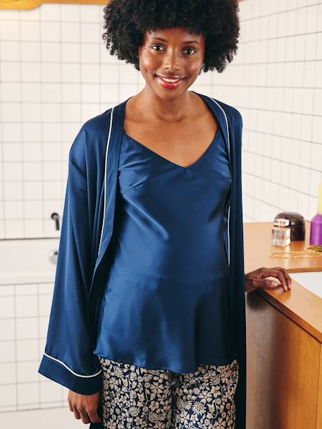 Ensemble 3 pièces homewear Before and After marine - vertbaudet enfant 