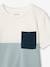 T-shirt garçon coloblock manches courtes ardoise+menthe+orange+vert anglais - vertbaudet enfant 