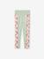 Legging technique sport fille bandes côtés imprimées vert sauge - vertbaudet enfant 