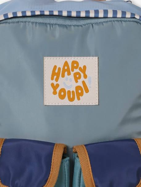 Rugzak voor de kleuterklas jongen hemelsblauw - vertbaudet enfant 