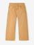 Pantalon fille large couleur bleu grisé+chocolat+moutarde+prune+rose+vert - vertbaudet enfant 