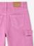 Pantalon cargo large fille violet - vertbaudet enfant 