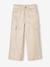 Pantalon cargo large irisé fille argent - vertbaudet enfant 