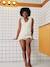 Pyjama short imprimé grossesse et allaitement en coton biologique* écru - vertbaudet enfant 