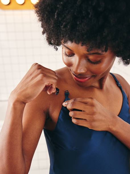 Ensemble 3 pièces homewear Before and After marine - vertbaudet enfant 