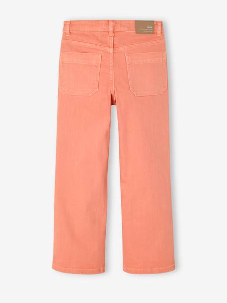 Pantalon évasé fille pêche - vertbaudet enfant 