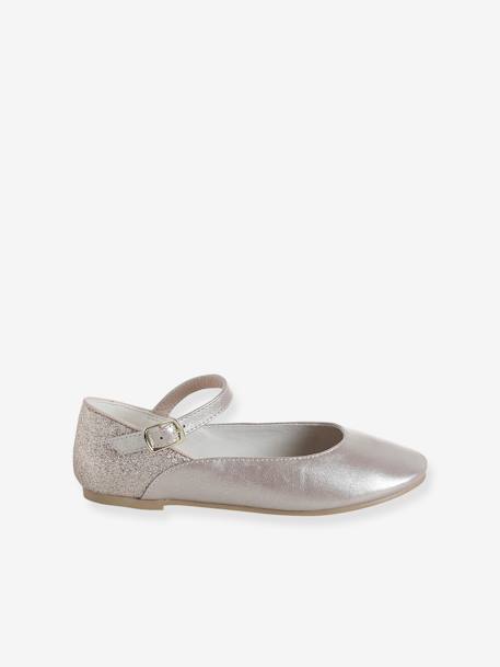 Ballerines pailletées enfant or - vertbaudet enfant 