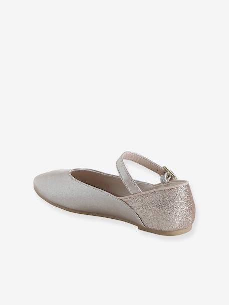 Ballerines pailletées enfant or - vertbaudet enfant 