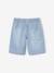 Bermuda garçon jean facile à enfiler bleu imprimé+denim gris+double stone+rayé bleu+stone - vertbaudet enfant 