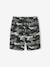 Camouflage bermuda voor jongens, gemakkelijk aan te trekken kaki - vertbaudet enfant 