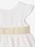 Robe cérémonie bébé fille ceinture nouée au dos blanc - vertbaudet enfant 