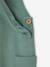 Ensemble bébé T-shirt et salopette en molleton personnalisable caramel+vert émeraude - vertbaudet enfant 