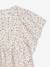 Tee-shirt blouse fille écru+pivoine - vertbaudet enfant 