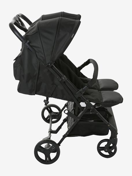 Poussette double Spica noir - vertbaudet enfant 