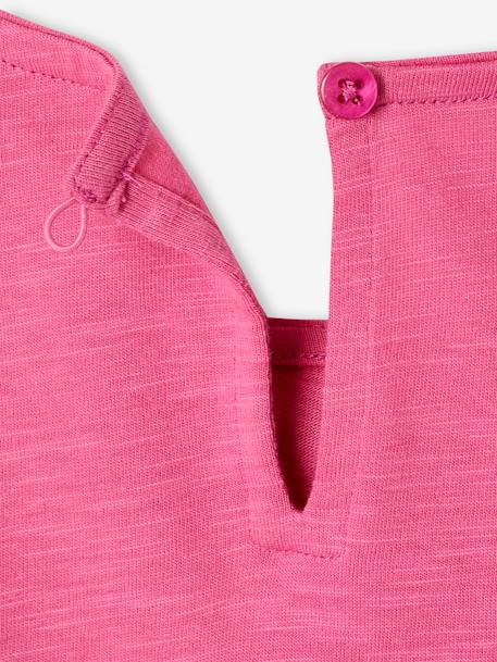 Tee-shirt blouse fille pivoine - vertbaudet enfant 