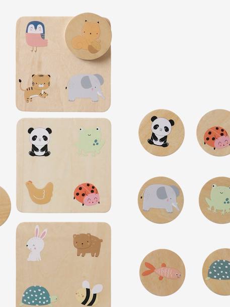 Loto des animaux en bois FSC® bois - vertbaudet enfant 