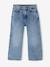 Ruime meisjesjeans MorphologiK met een smalle taille donkerblauw+middenblauw - vertbaudet enfant 