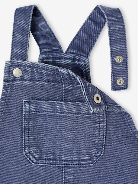Salopette bébé en toile indigo - vertbaudet enfant 