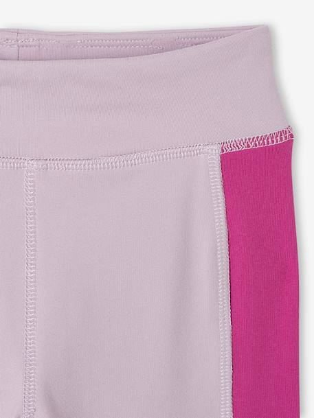Ensemble sport sweat capuche + legging fille lilas - vertbaudet enfant 