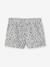 Ensemble blouse + short cérémonie fille bleu imprimé - vertbaudet enfant 