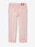 Pantalon slim fille morphologique large anthracite+rose poudré+vert sauge - vertbaudet enfant 