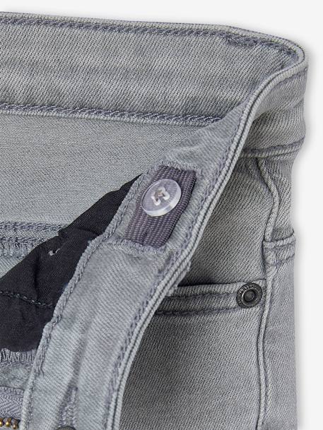 Jean garçon slim morphologique MEDIUM denim black+DENIM BRUT+denim gris+DENIM GRIS FONCE+double stone+STONE - vertbaudet enfant 