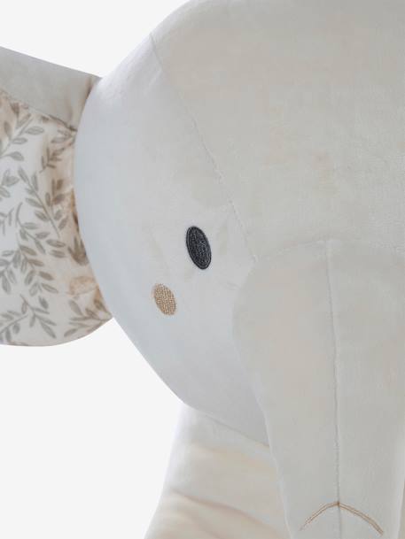Grande peluche éléphant d'activités BABYLON beige - vertbaudet enfant 