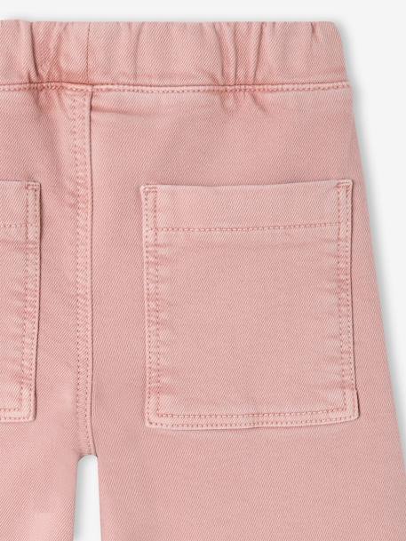 Tregging fille large marine+mauve - vertbaudet enfant 