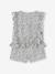 Ensemble blouse + short cérémonie fille bleu imprimé - vertbaudet enfant 