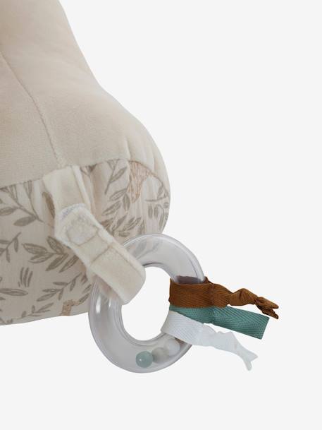 Grande peluche éléphant d'activités BABYLON beige - vertbaudet enfant 