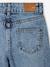 Jean fille large morphologik tour de hanches fin bleu foncé+bleu moyen - vertbaudet enfant 