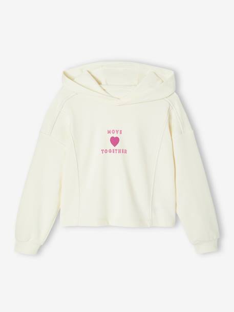 Ensemble sport sweat capuche + legging fille lilas - vertbaudet enfant 