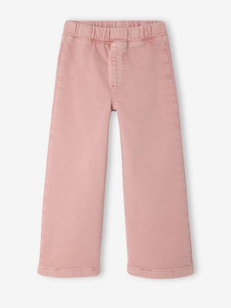 Tregging fille large marine+mauve - vertbaudet enfant 