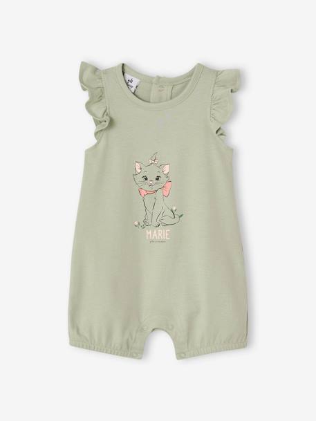 Set van 2 rompers Disney® Marie De Aristokatten blauwgroen - vertbaudet enfant 