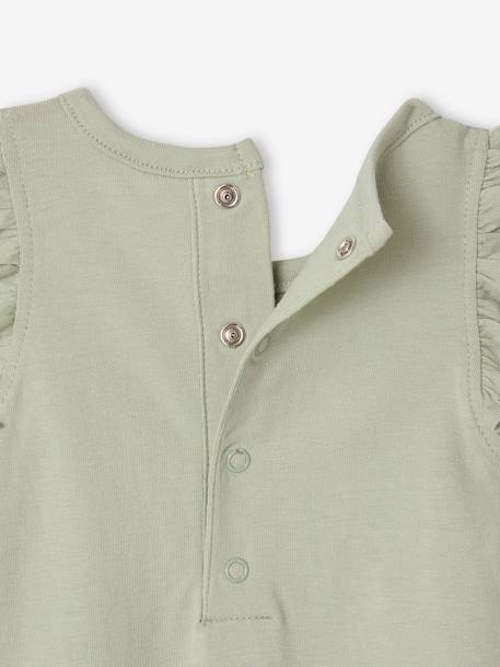 Set van 2 rompers Disney® Marie De Aristokatten blauwgroen - vertbaudet enfant 
