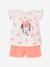 Ensemble Disney bébé t-shirt et short Minnie Coeurs corail - vertbaudet enfant 